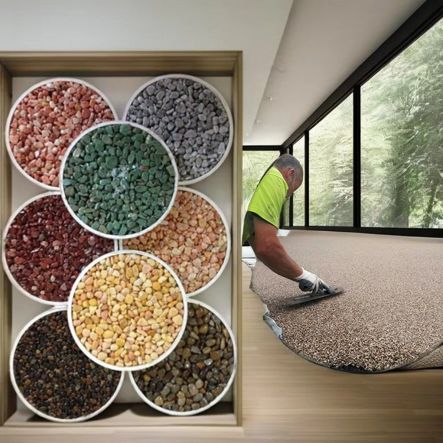 Polished Natural Mixed Pebbles Landscaping Stones