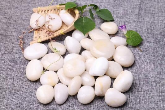 Unpolished Natural Matt Pebbles Aquarium Decor