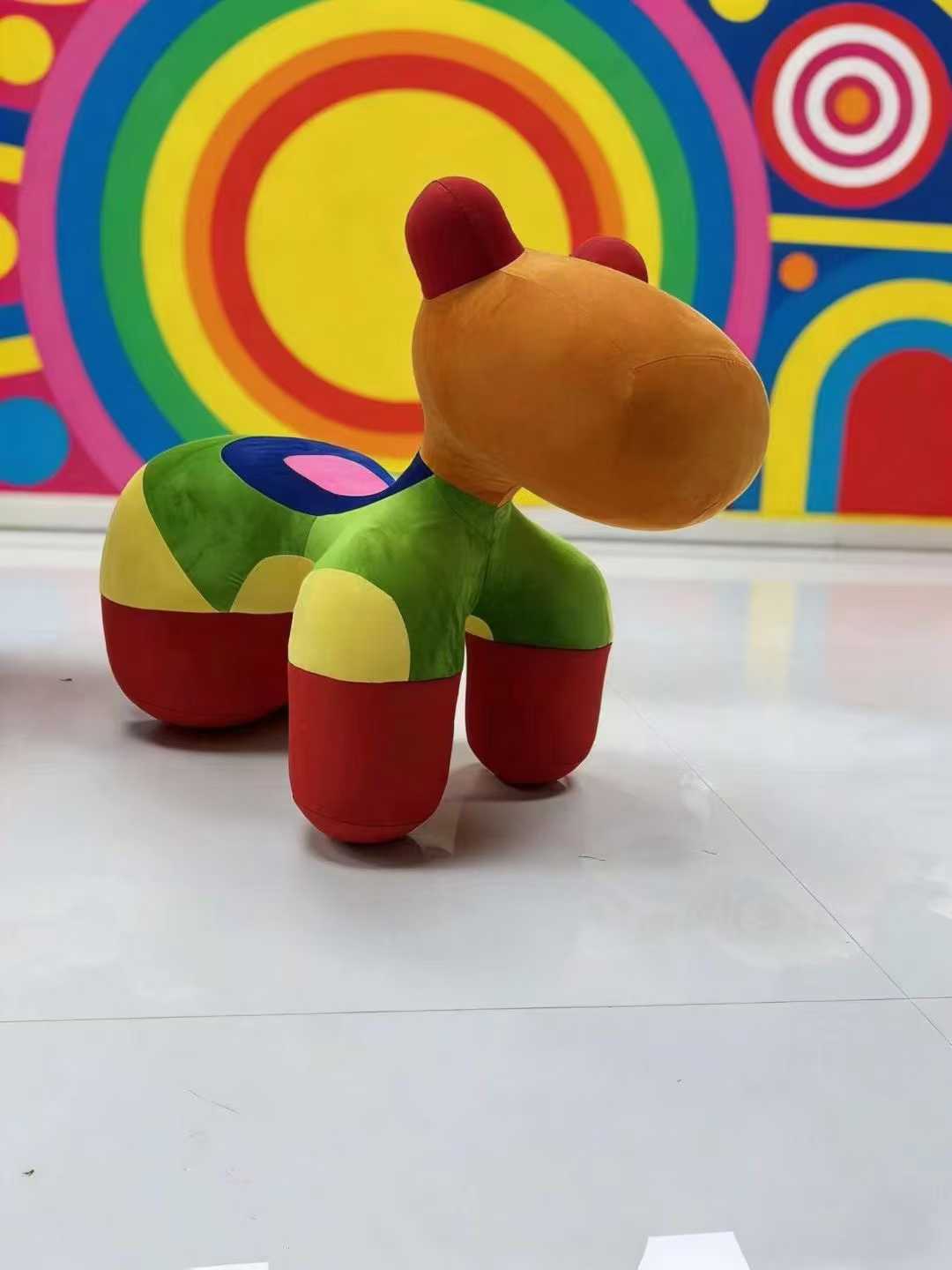 Colorful Cartoon Animal Shaped Accent Chair