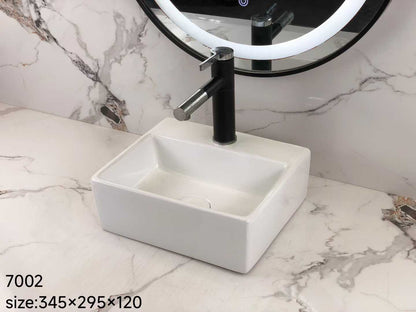 Classic White Ceramic Basin