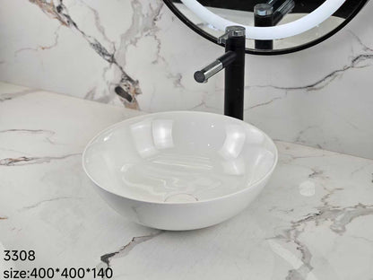 Compact Ceramic Bathroom Sink