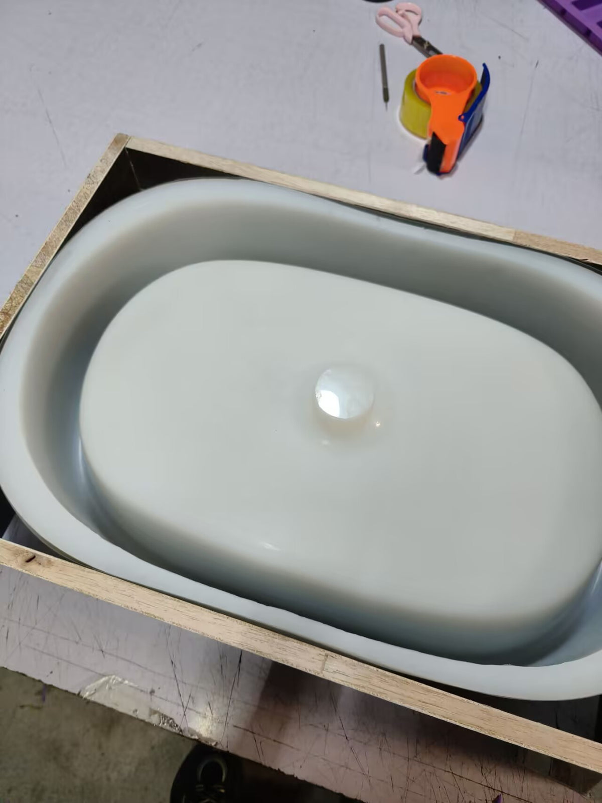 DIY Teardrop Sink Silicone Mould Tool