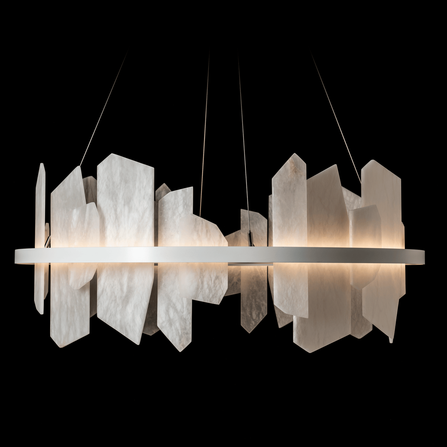 Natural Alabaster Chandelier for Dining Room