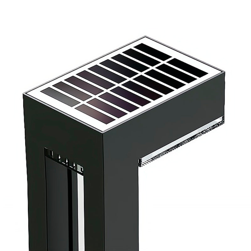 L-Shaped LED Bollard Light for Garden