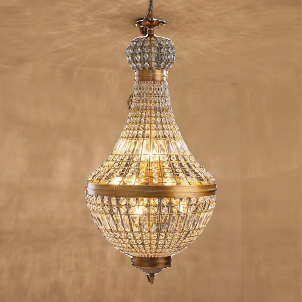 French Classical Luxury Crystal Chandelier