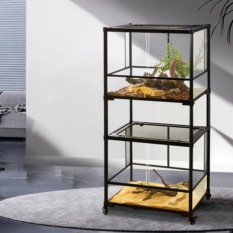 Custom 120 Gallon Vertical Reptile Terrarium