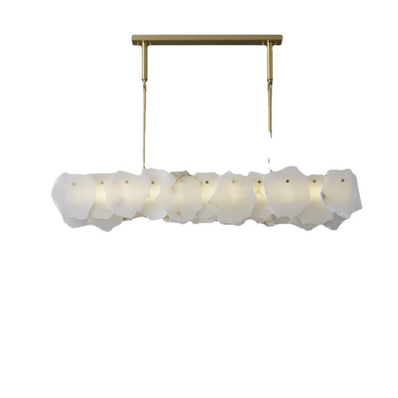 Natural Alabaster Pendant Light for Dining Room
