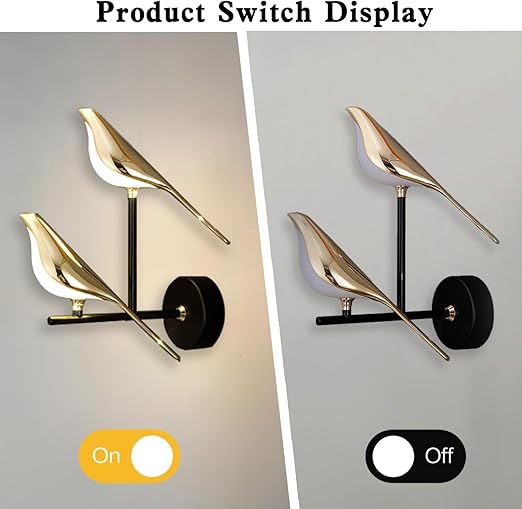 Nordic Retro Copper LED Wall Lamp