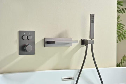 Durable Concealed Wall-mounted Bathtub Faucet