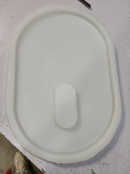 Oval Tray Silicone Casting Mold