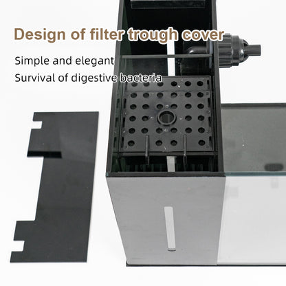 30L Eco-friendly Side Filter Glass Aquarium