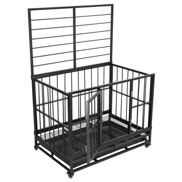 Heavy Duty Metal Pet Playpen with Tray