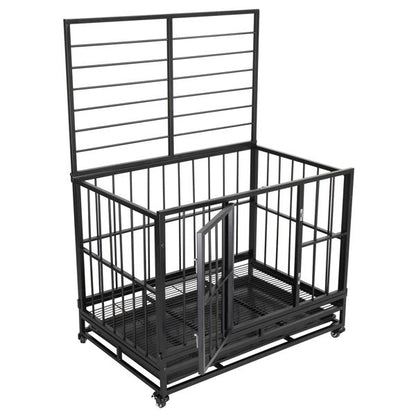 Heavy Duty Metal Pet Playpen with Tray