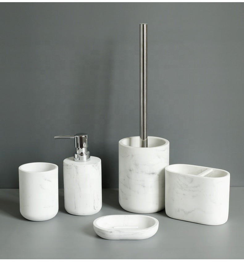 5-Piece Bathroom Accessory Set