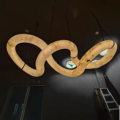 Handcrafted Alabaster Chandelier Home Decor