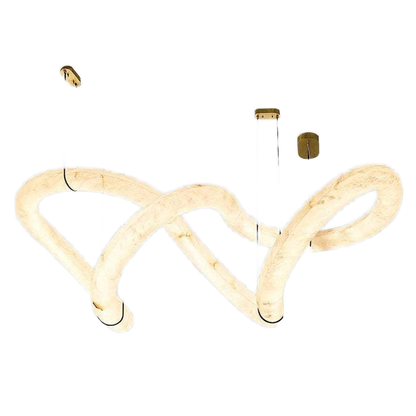 Classic Alabaster Chandelier for Entryway