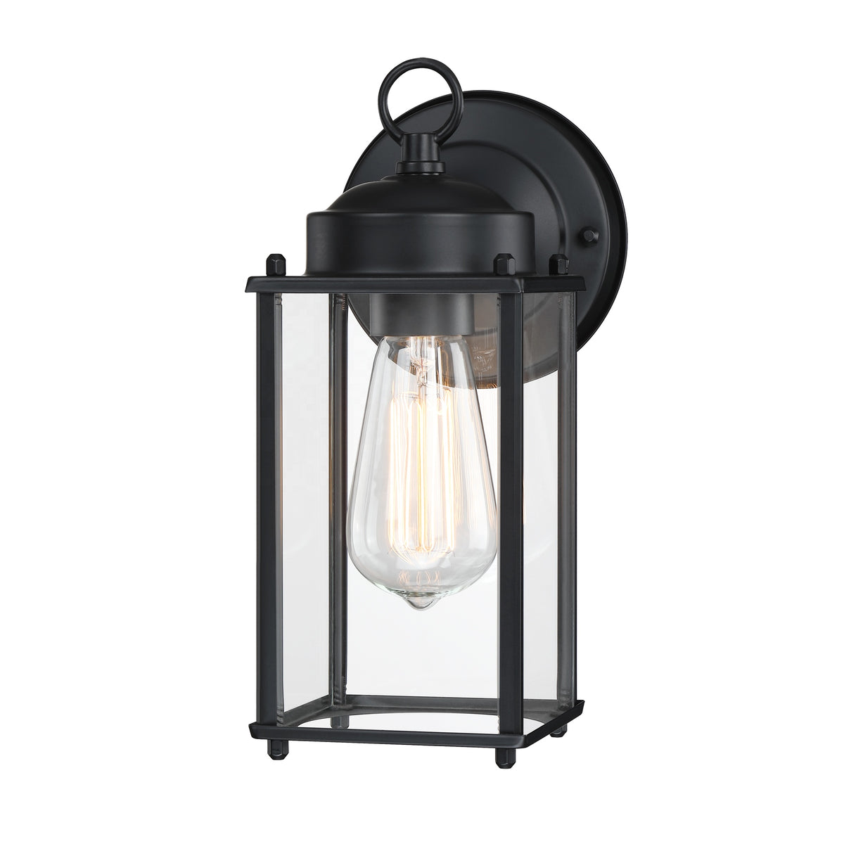 Outdoor Sconce with Iron Bracket