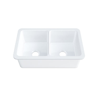 White Workstation Kitchen Farmhouse Sink