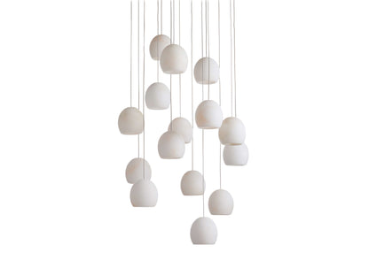 Alabaster Ball Light for Coffee Shop