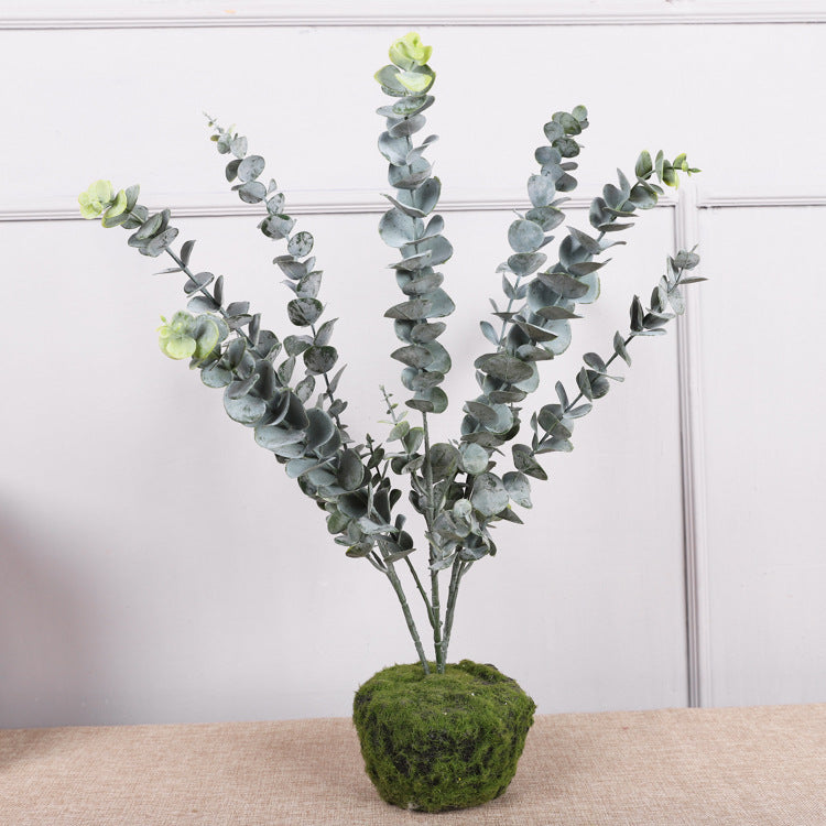 Simulated Decorative Plant Eucalyptus Leaves