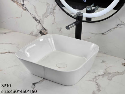Compact Ceramic Bathroom Sink