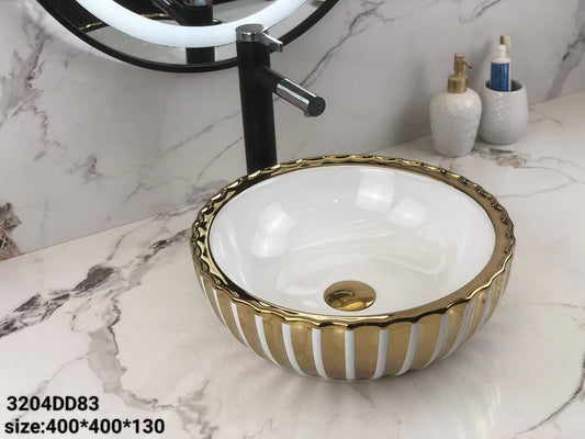 Artistic Ceramic Vessel Basin