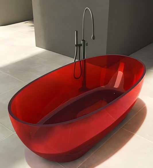Customizable Crystal Resin Bathtub