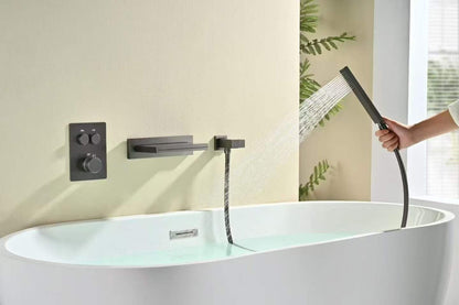 Durable Concealed Wall-mounted Bathtub Faucet