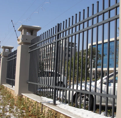 Durable Vintage Style Exterior Iron Garden Fence
