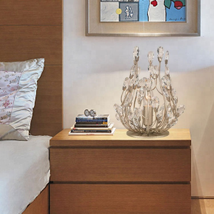 Small K9 Crystal LED Table Lamp