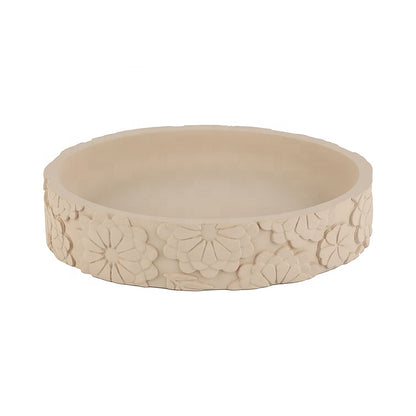 Classic Flower Pattern Bathroom Accessories Set