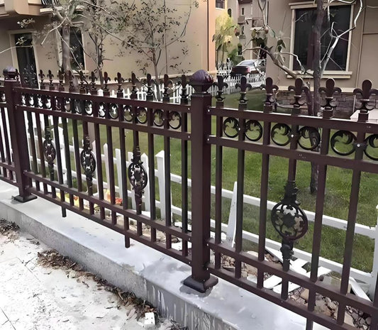Lightweight Easy-Install Aluminum Garden Fence