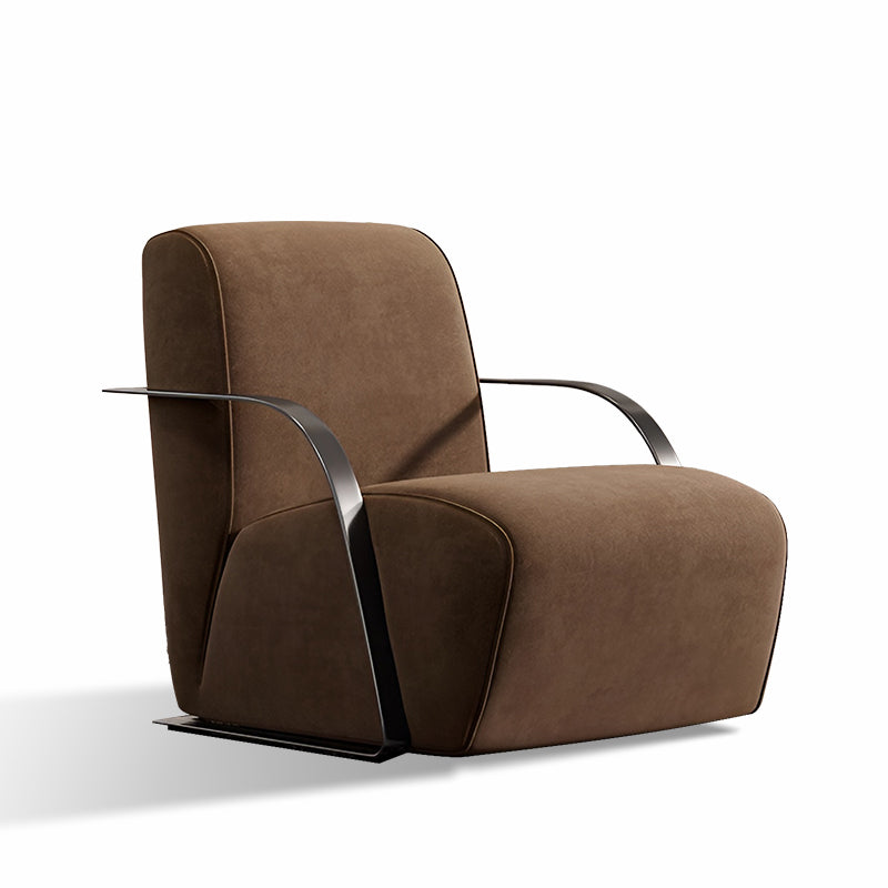 Comfortable Armchair Houndstooth Single Sofa