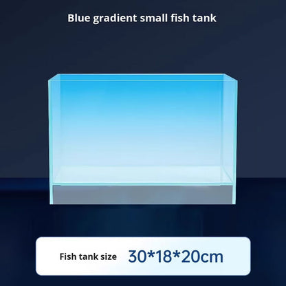 Ultra White Glass Mini Goldfish Aquarium