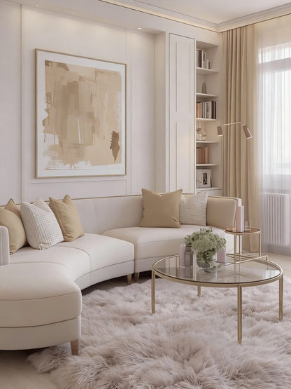 Curved Modular Sectional Sofa