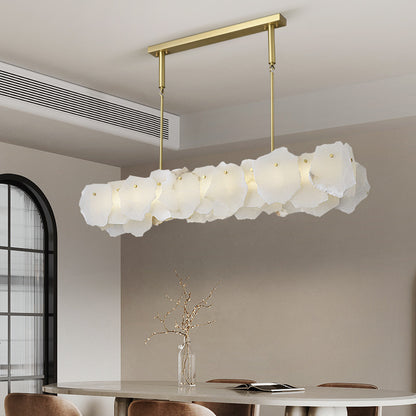 Natural Alabaster Pendant Light for Dining Room