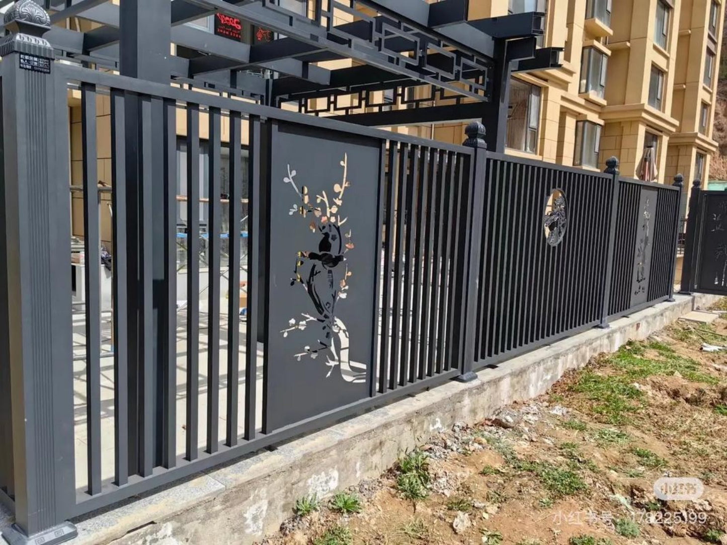 Strong Weather-Resistant Terrace Stainless Steel Garden Railing