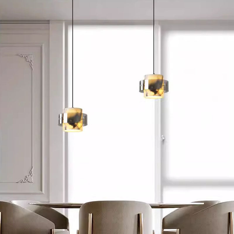 Kitchen Island Marble Linear Pendant Light