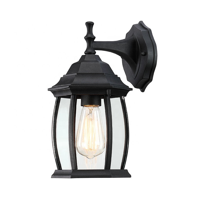 Matte Iron Outdoor Sconce for Modern Spaces