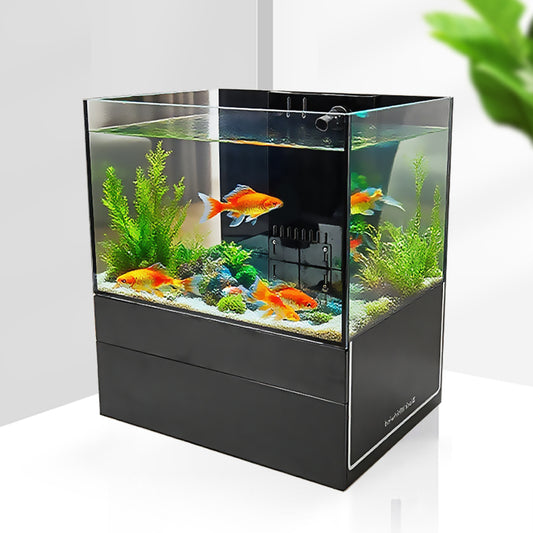 6mm Glass Desktop Back Filter Ecological Aquarium