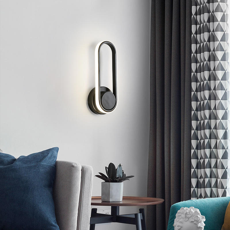 Sensor Smart LED Art Wall Lamp
