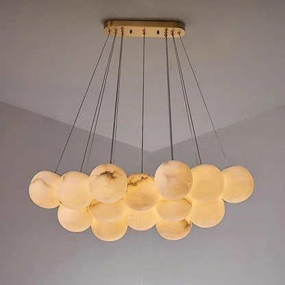 Brass and Marble Home Decor Pendant Light