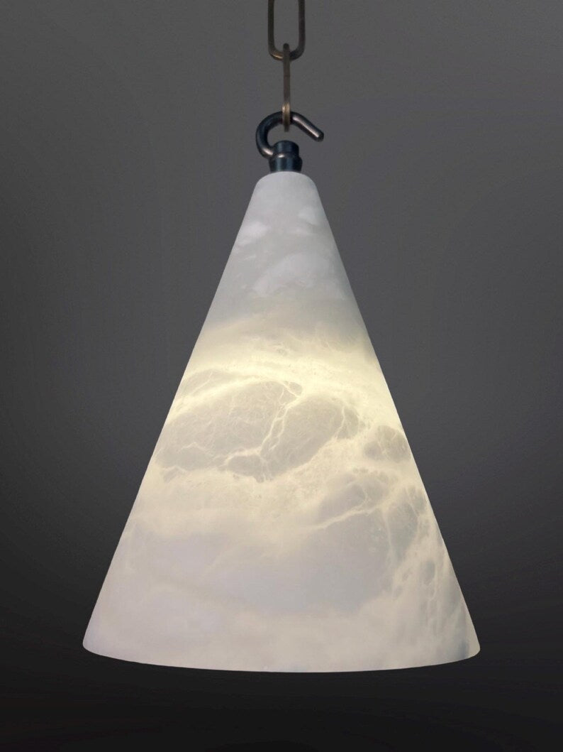 Mini Alabaster Chandelier