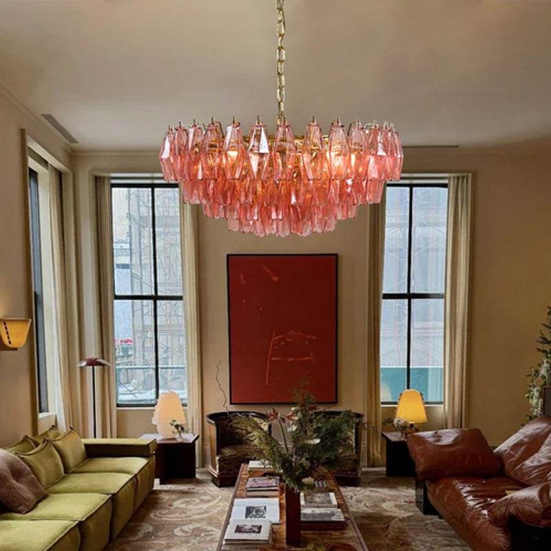 American Luxury Postmodern Designer Chandelier