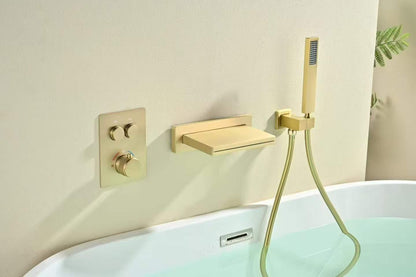 Durable Concealed Wall-mounted Bathtub Faucet