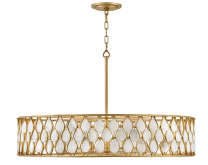 Natural Stone Alabaster Chandelier for Foyer