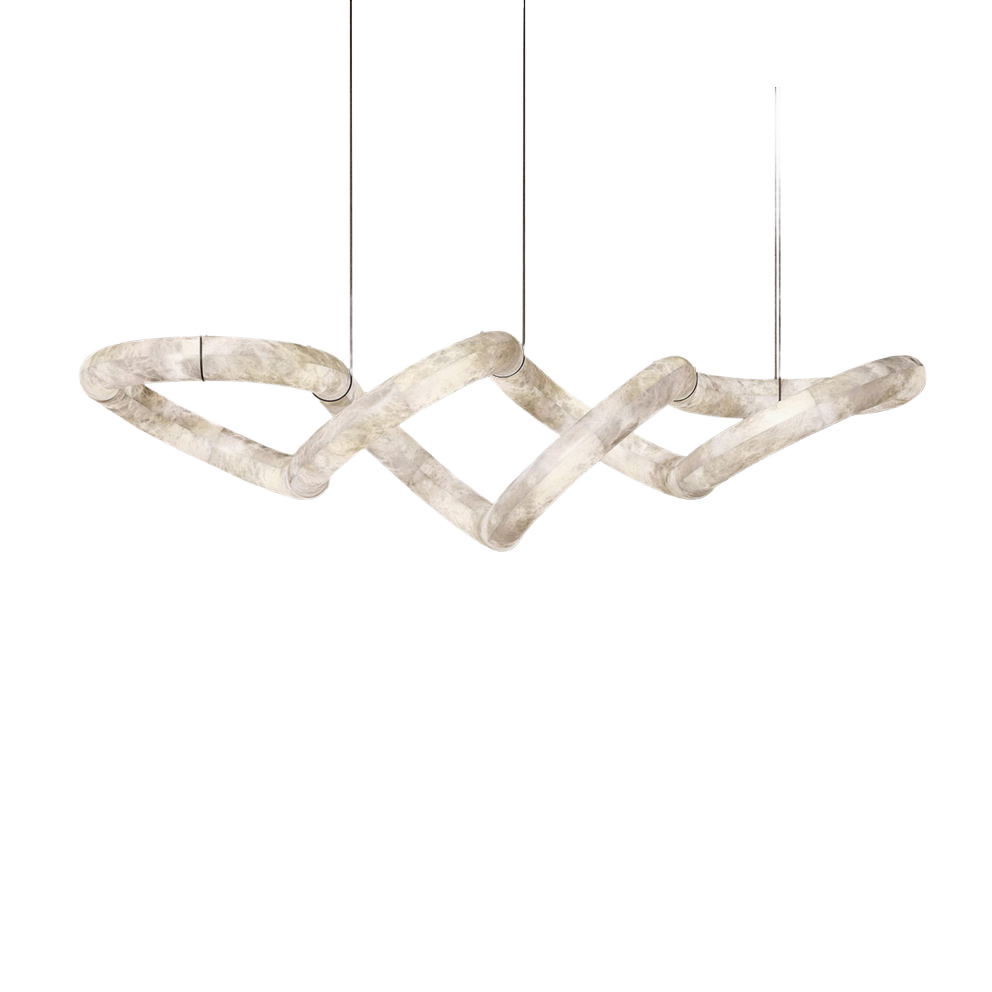 Classic Alabaster Chandelier for Entryway