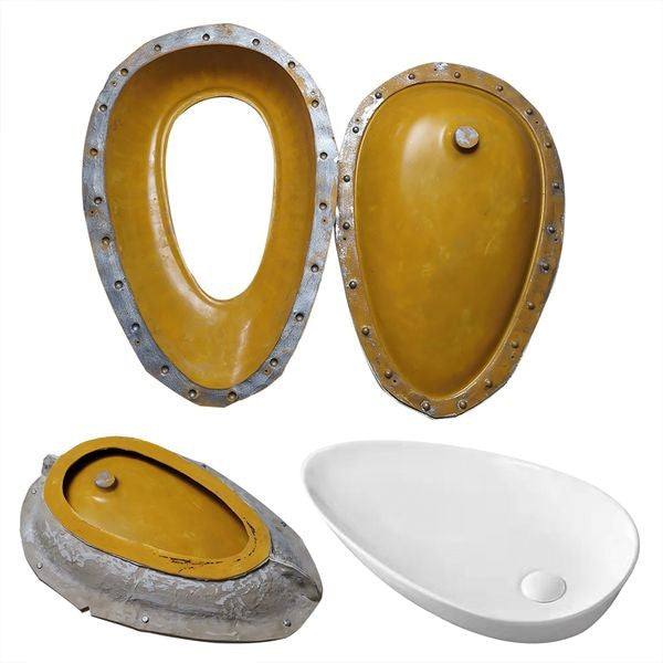 Resin Teardrop Sink Making Mould
