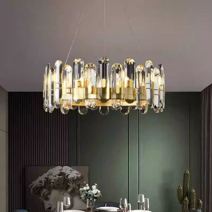 High-End Customizable Gold Chandelier