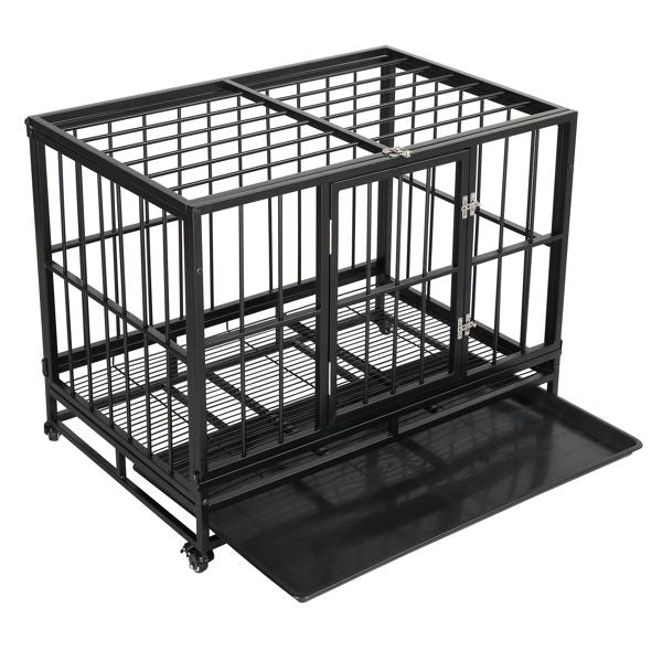 Heavy Duty Metal Pet Playpen with Tray